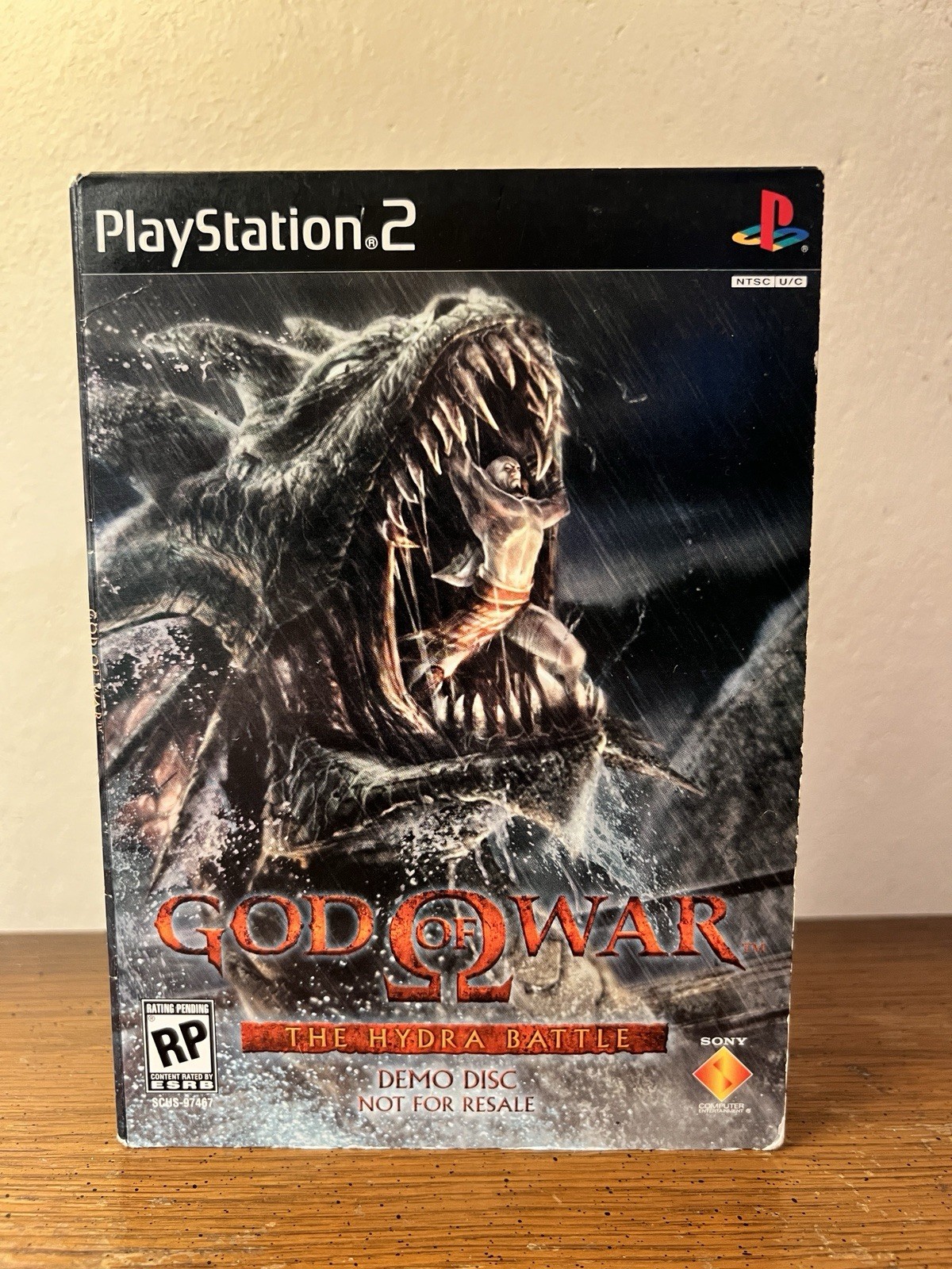 God Of War The Hydra Battle Demo PS2 CASE ONLY