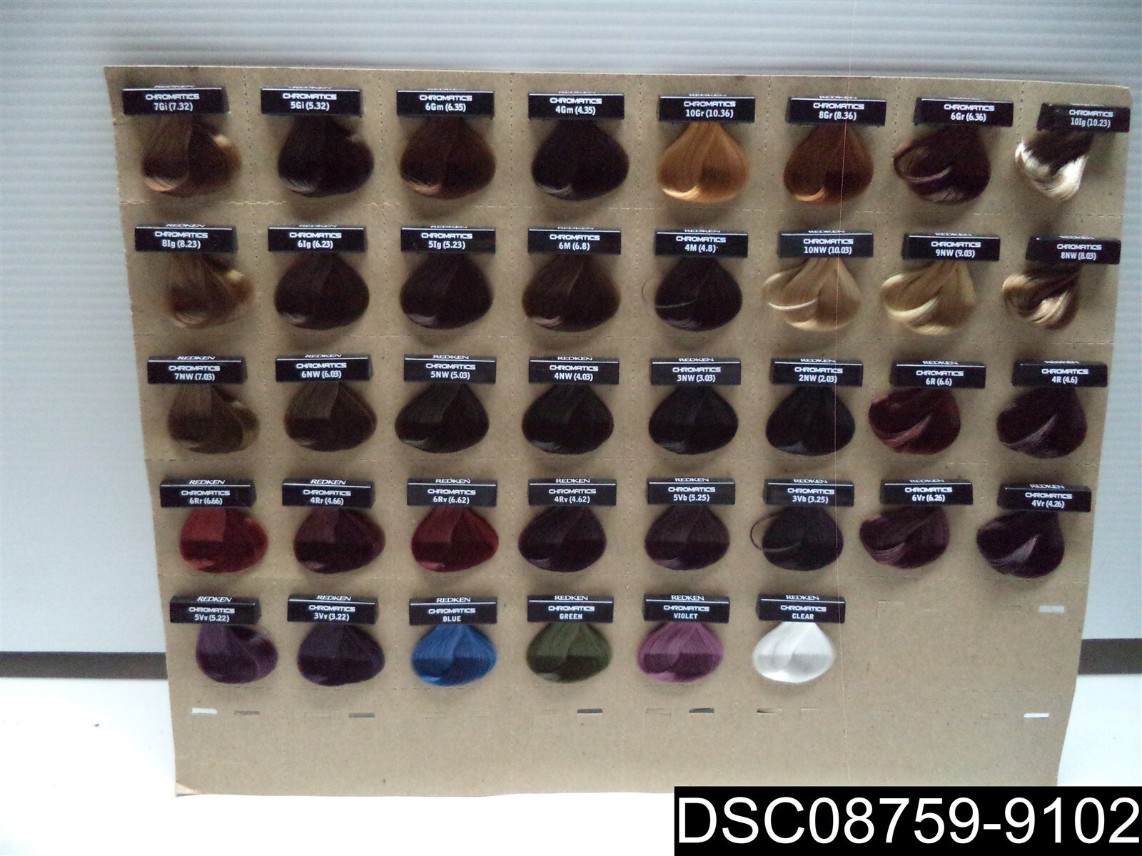 RK Color Wall Permanent Swatches S2000