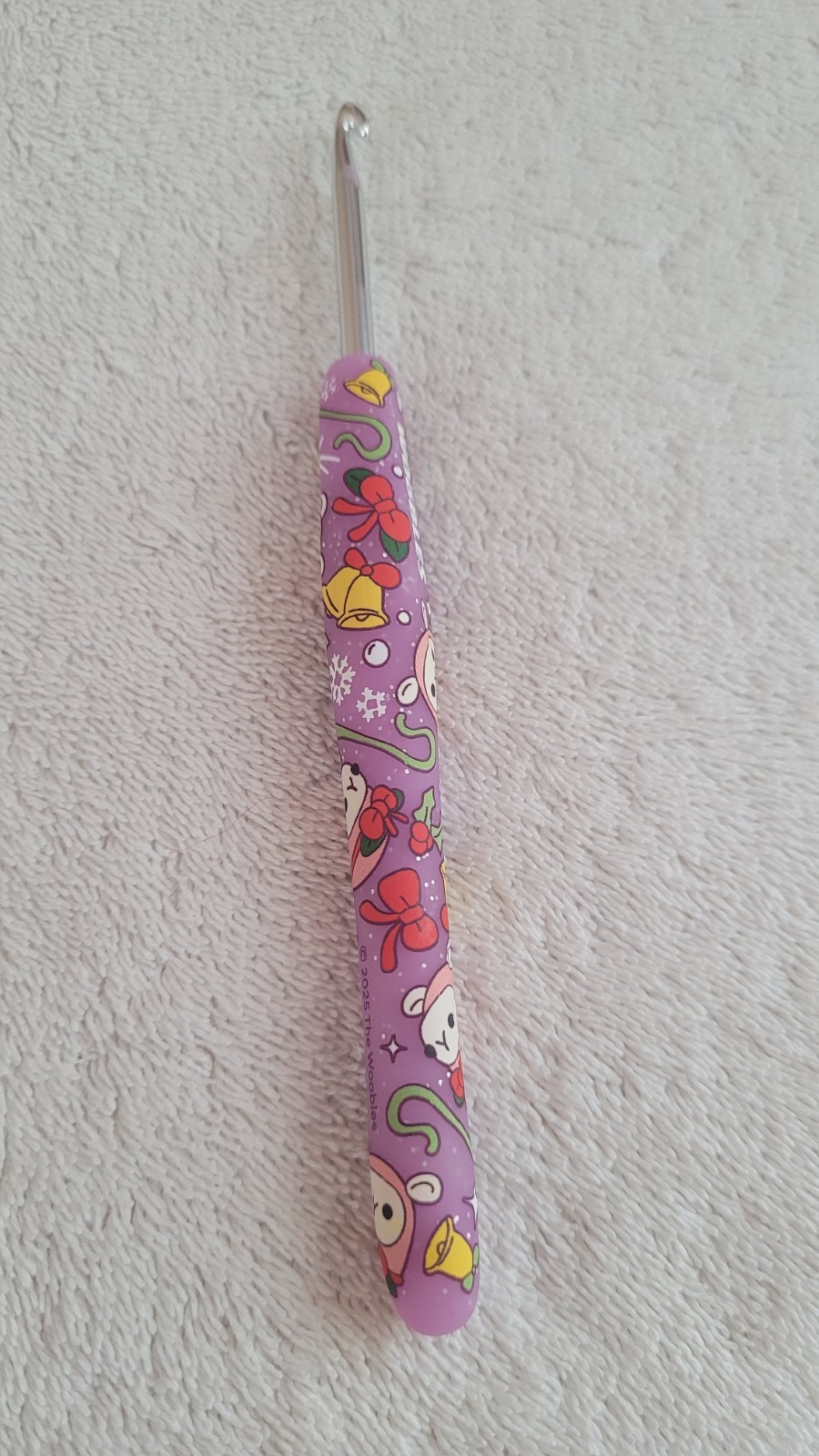 Preowned Ronnie the Lamb Wooble Ergonomic Crochet Hook