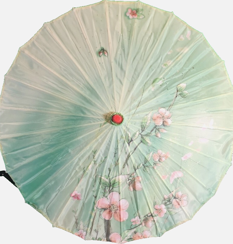Small [33"] Handmade Oiled Paper Umbrella Chinese Art Classical Dance FLOWER