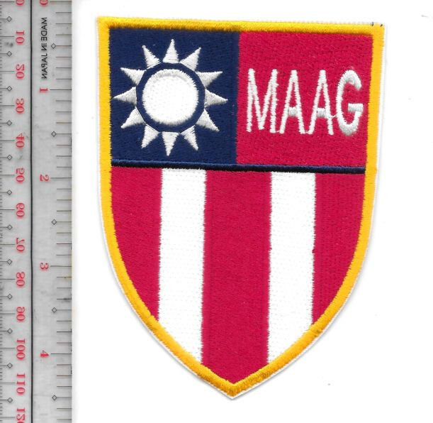 US Army Taiwan Military Assistance  Advisory Group MAAG Taipei 1955 to NO TARIFF