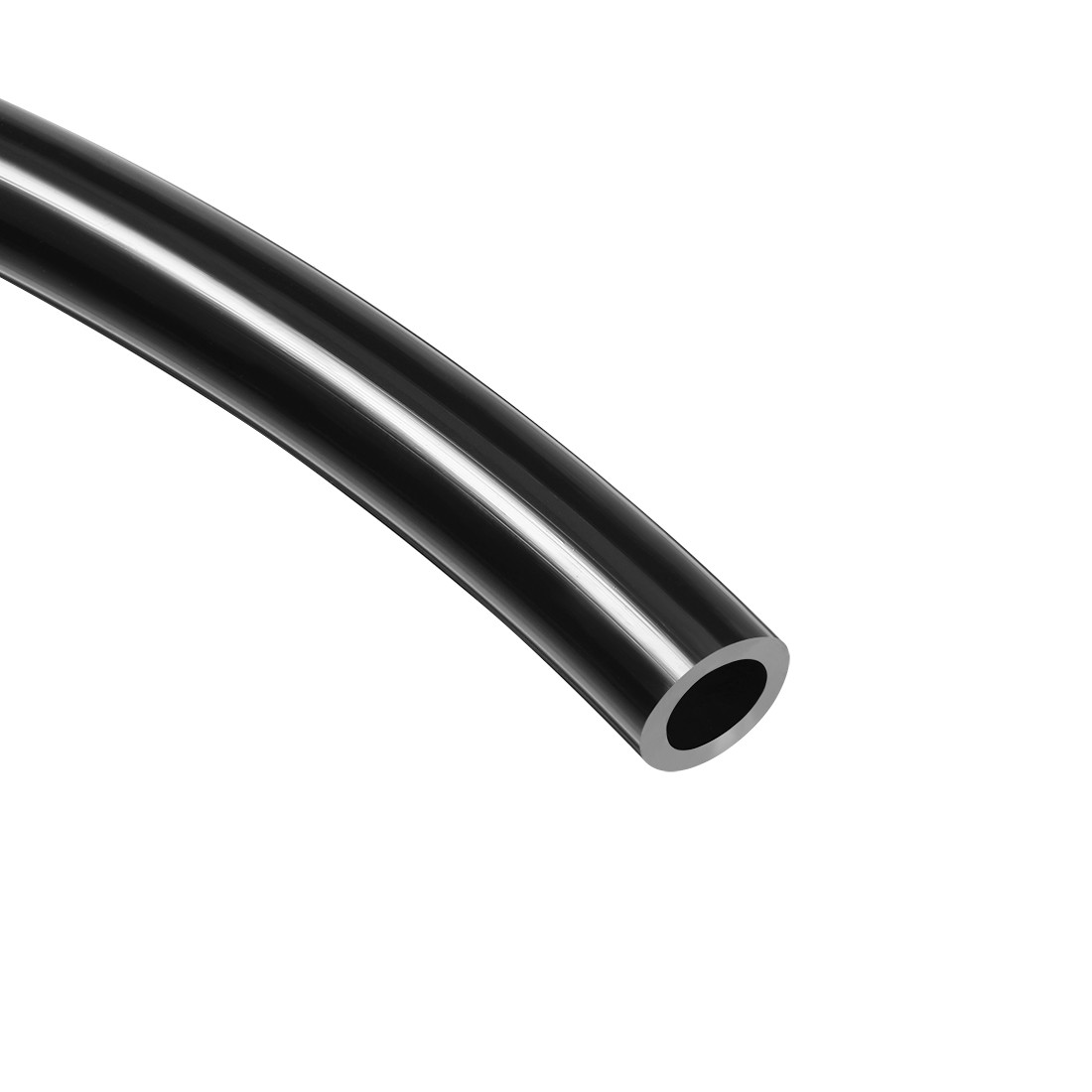 10mm x 6.5mm Pneumatic Air PU Hose Pipe Tube 5Meter 16.4ft Black