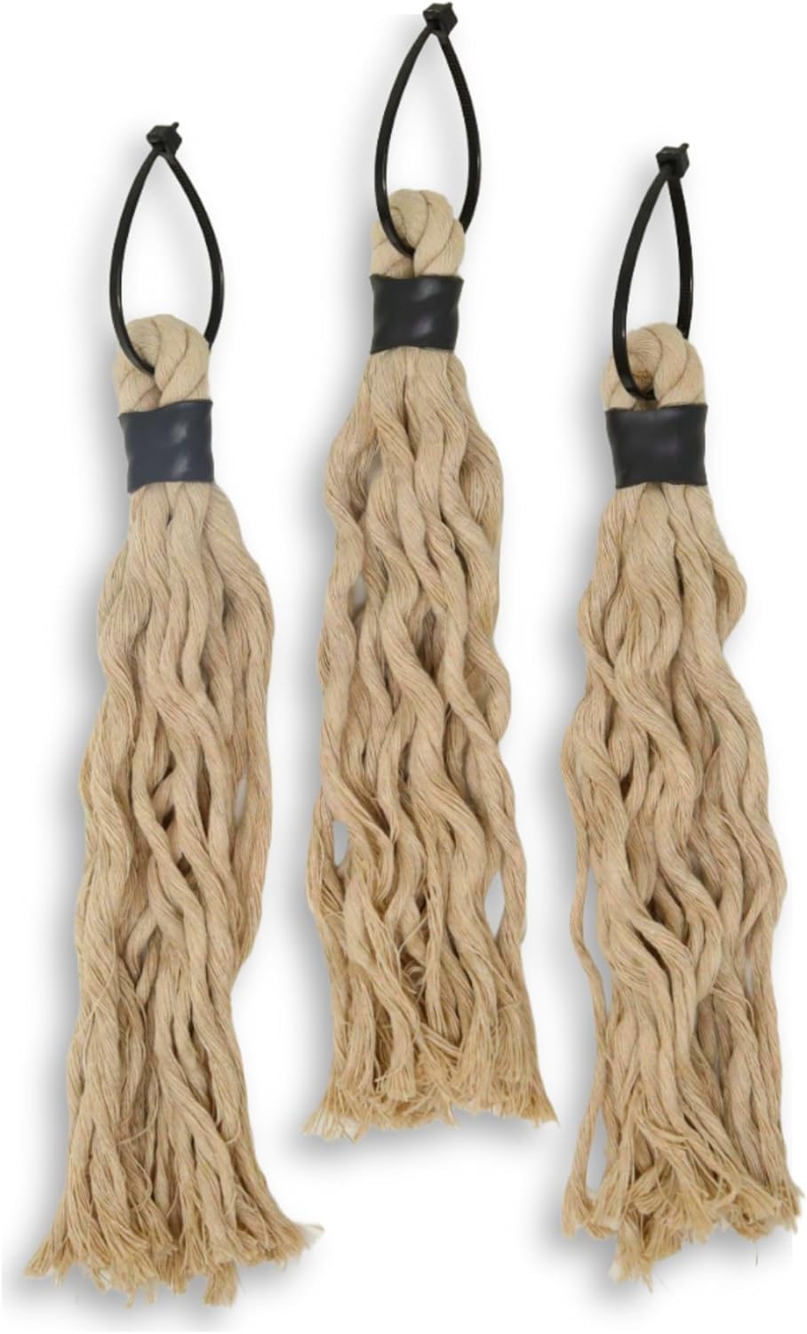 Hemp Scent Scrape Tassels Scent Wicks for Deer Hunting Attractant Lure Tan NEW