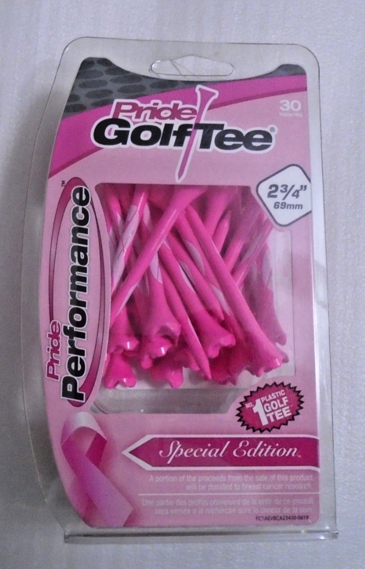 Golf Tee By PRIDE GOLF 2 3/4 SPECIAL EDITION TEE 30 PACK