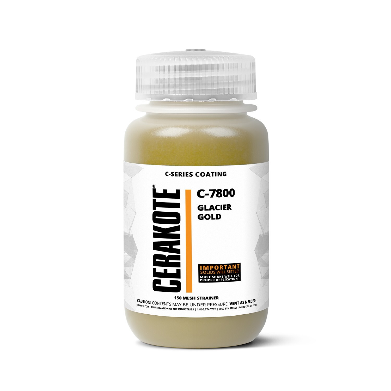 CERAKOTE® C-SERIES Air Cure Ceramic Coating C-7800 Glacier Gold (4oz)