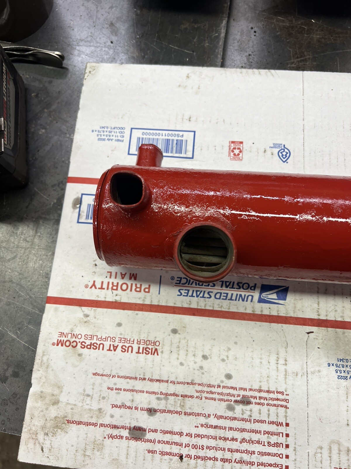 Westerbeke 16inch by 3 inch heat exchanger