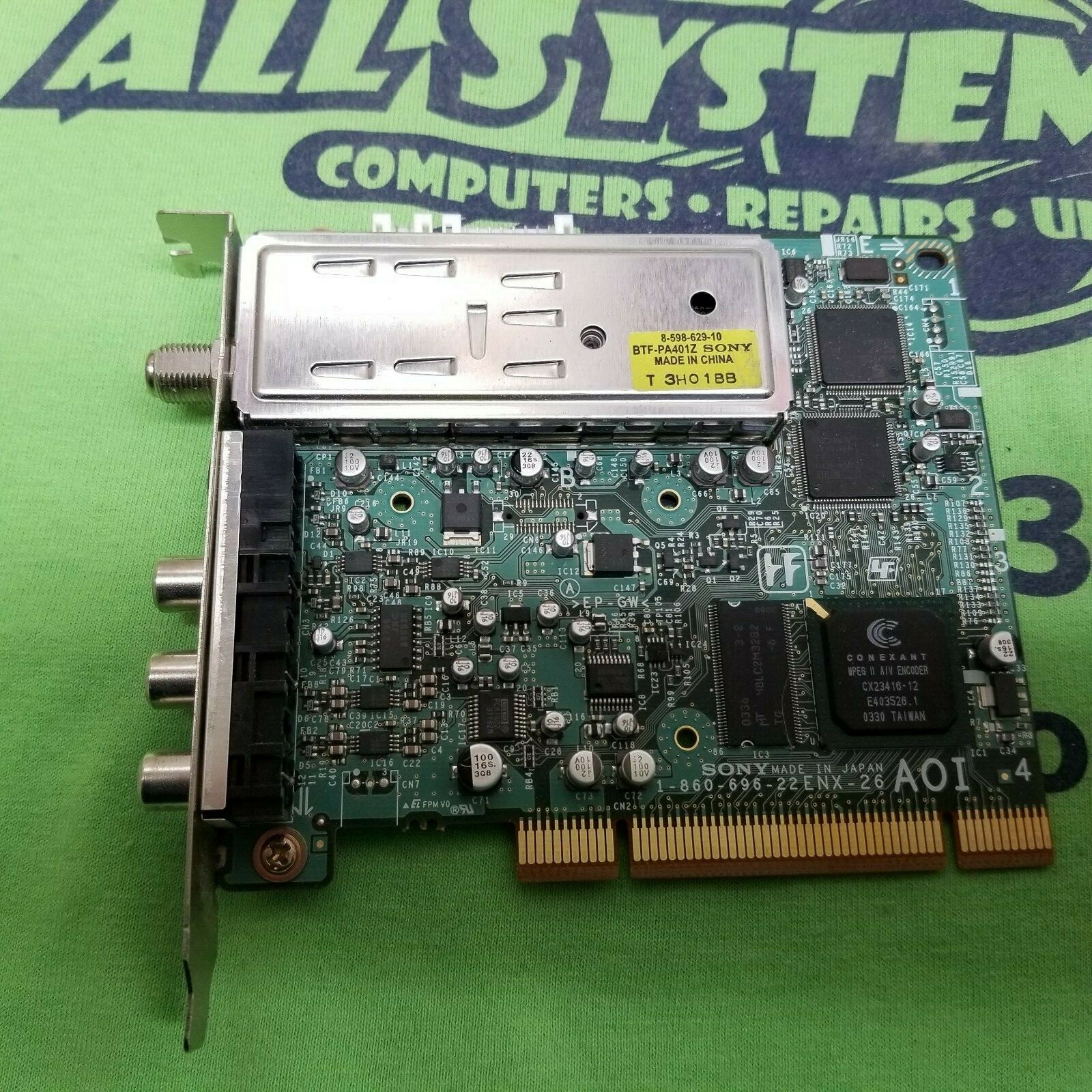 Sony Vaio 1-860-696-22 ENX-26 Video Capture TV Tuner Card