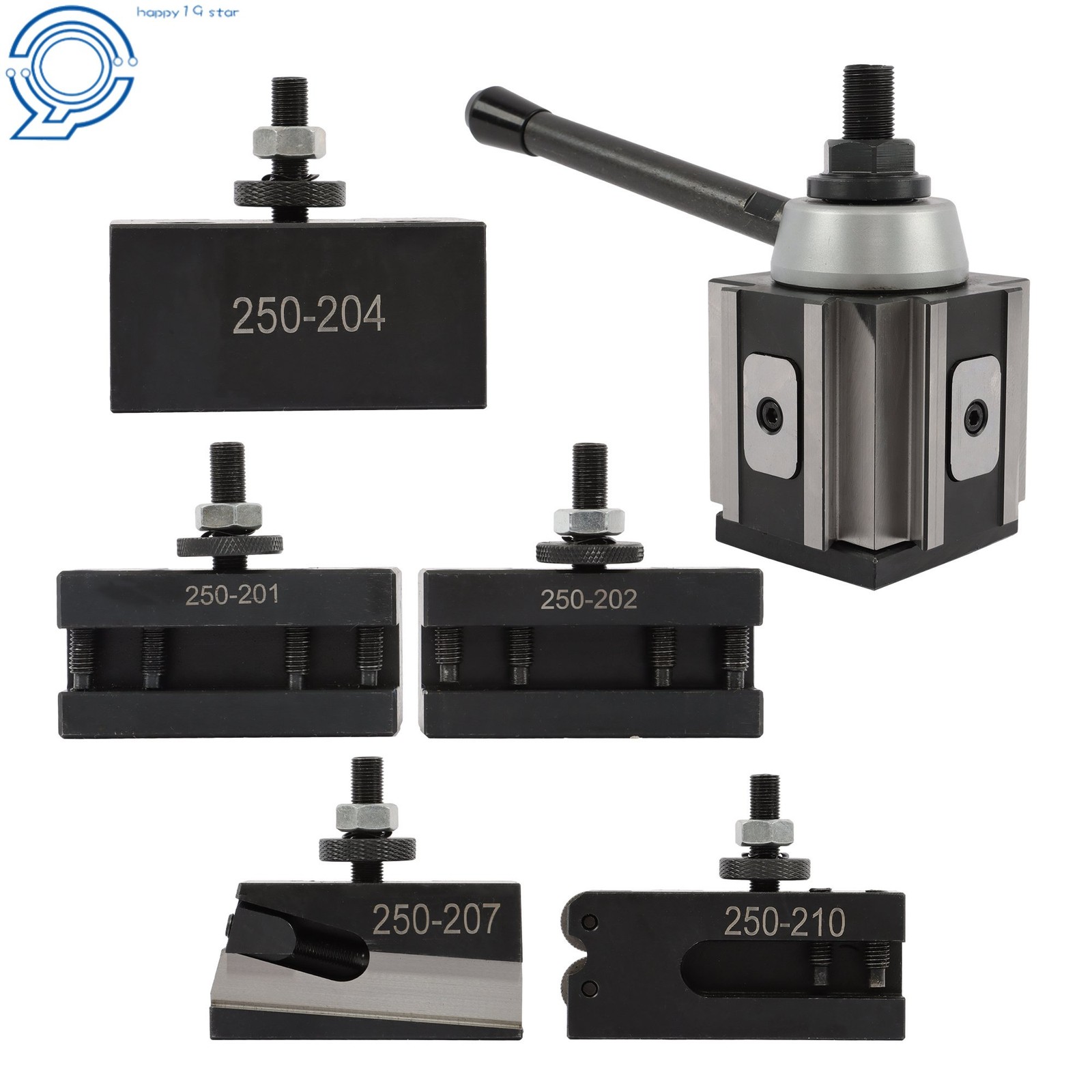 BXA Series Quick Change Tool Post 250-200 Set for Engine Lathe