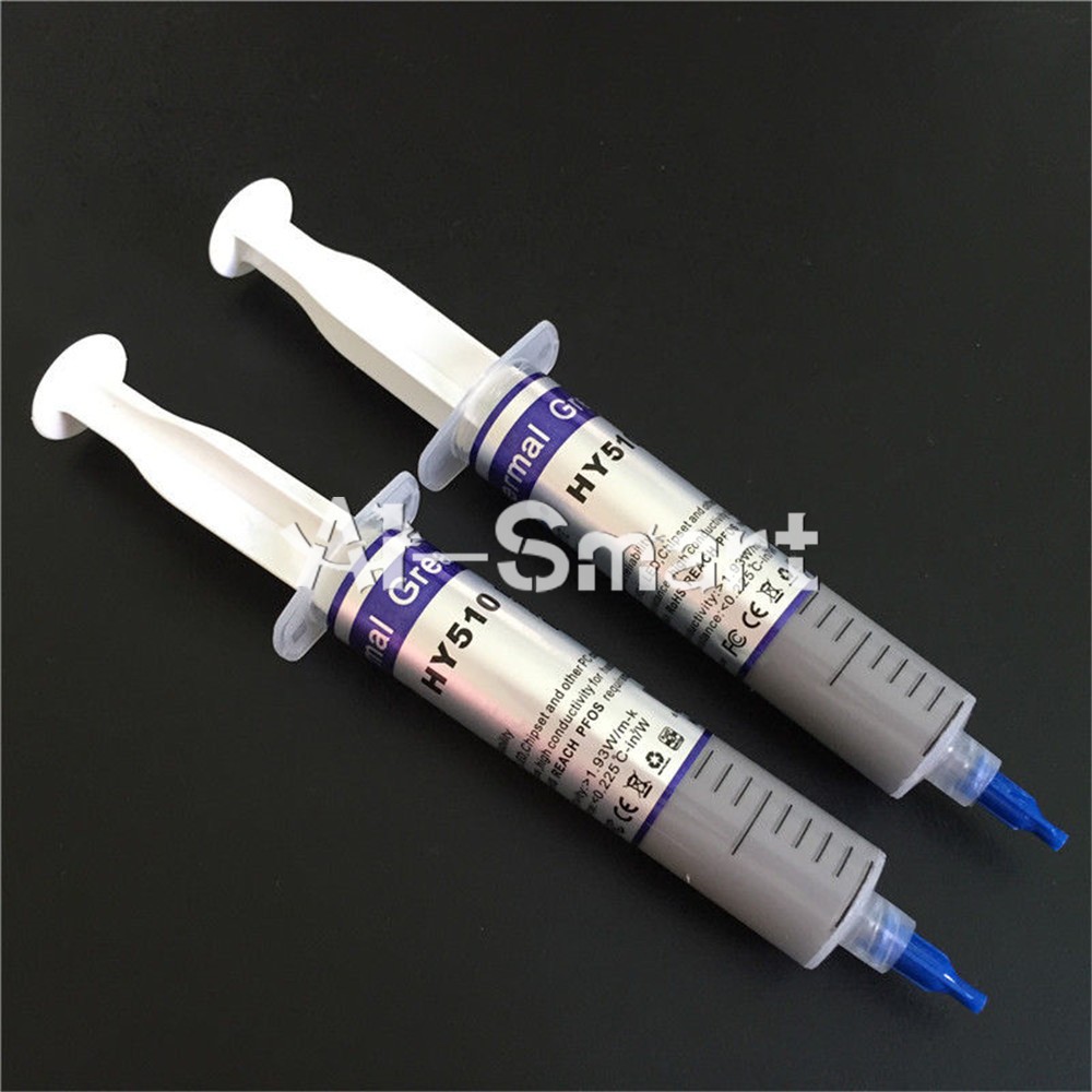 10PCS HY510 Grey Thermal Conductive Grease Paste For GPU CPU Chipset Cooling 30g