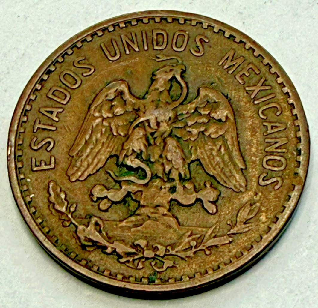 1939 Mexico 2 Centavos Foreign Coin