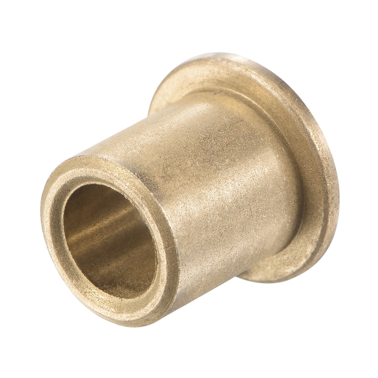 Flange Sleeve Bearings 8mm x 12mm x 15mm Bronze Self-Lubricating Bushing 2pcs