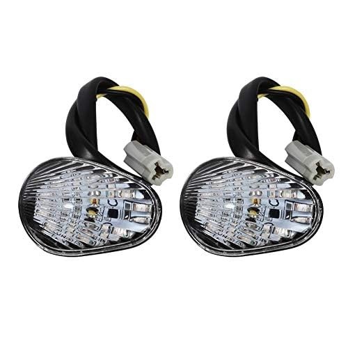Motorcycle Turn Light, Flush Mount Turn, 1 Pair Amber Motorcycle LED Clear