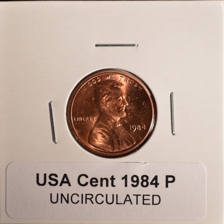 1984 P - USA Small Cent - UNCIRCULATED