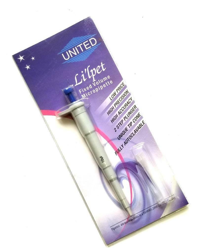 New Li'lpet 10 Microliter Micropipette (7 Available)