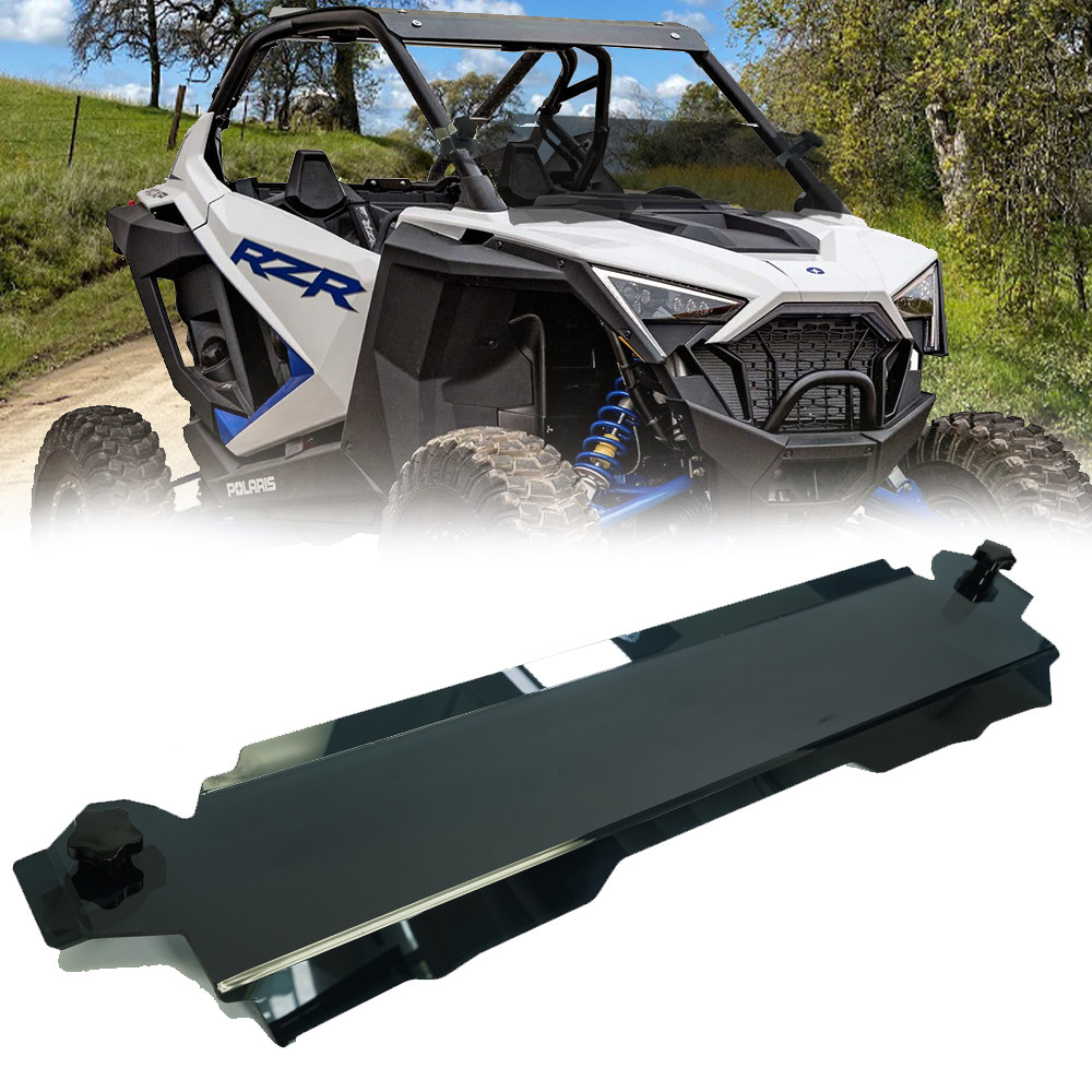 UTV Half Windshield Front Window Smoked for 15-20 Polaris RZR 900/ S 900 /S 1000