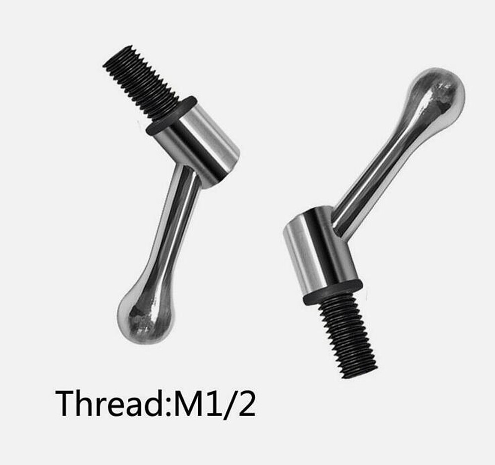 2PCS Milling Machine Part Table Lock Bolt CNC Mill Handle M1/2 Thread Bridgeport