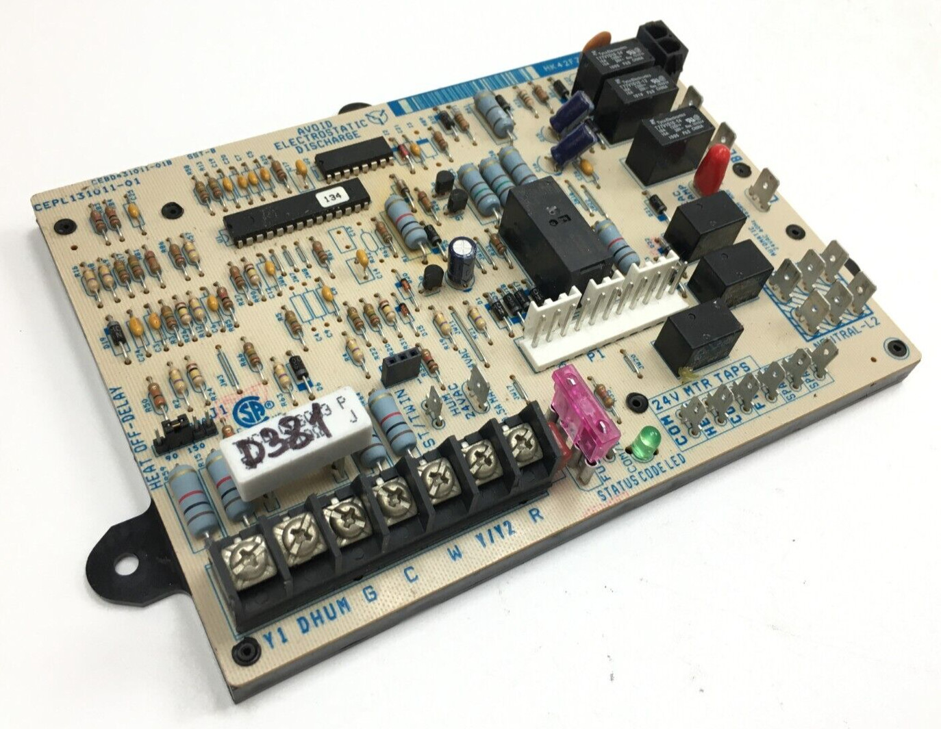 Carrier Bryant Payne HK42FZ033 Control Circuit Board CEPL131011-01 used #D381