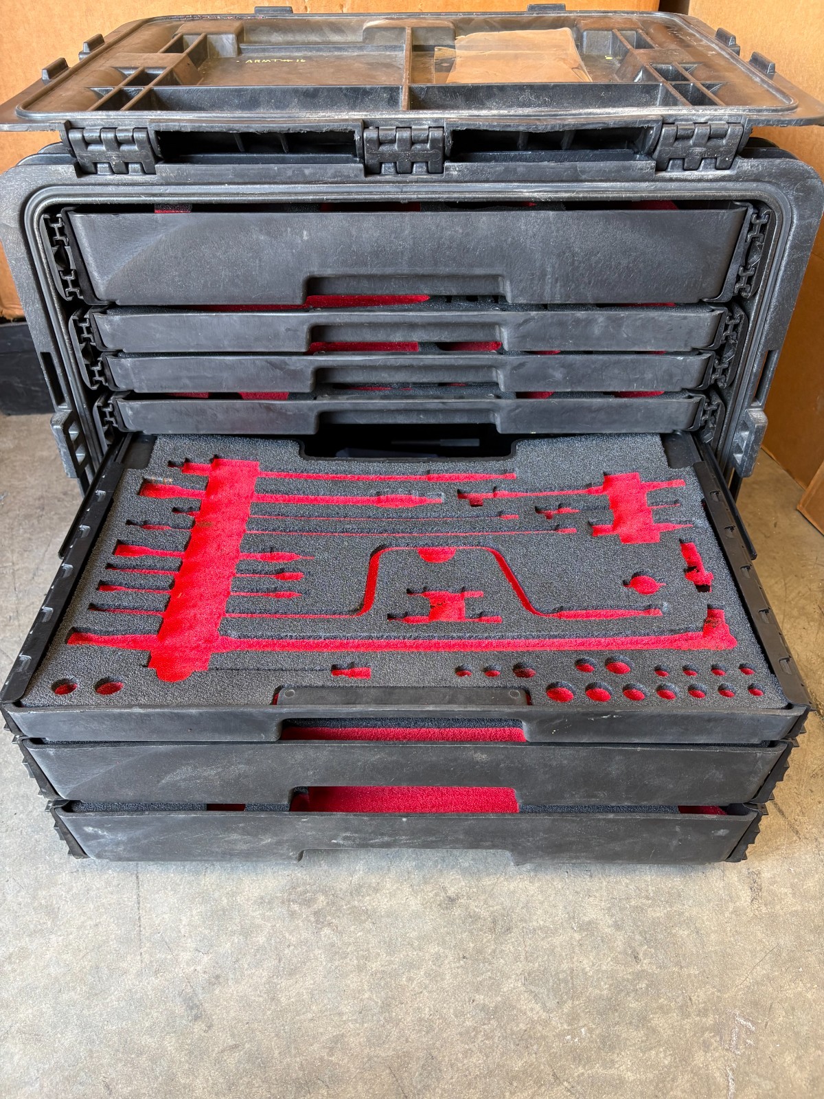 Snap-on Tools AARTK 7 Drawer All-Weather Rolling Tool Box | KMC18043