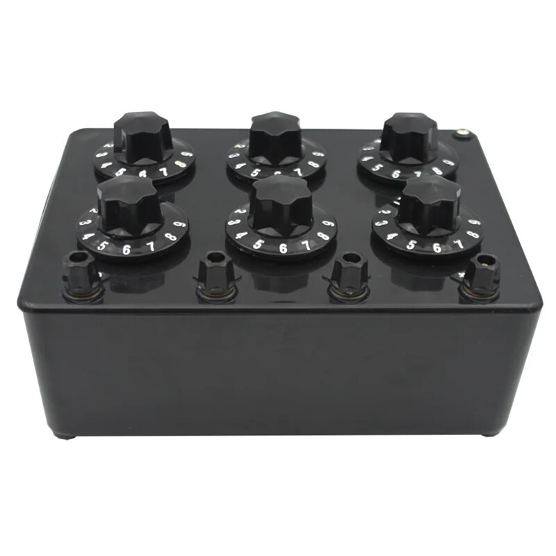 ZX21 Precision Variable Decimal Resistance Resistance Box 0.1R Rotary DC