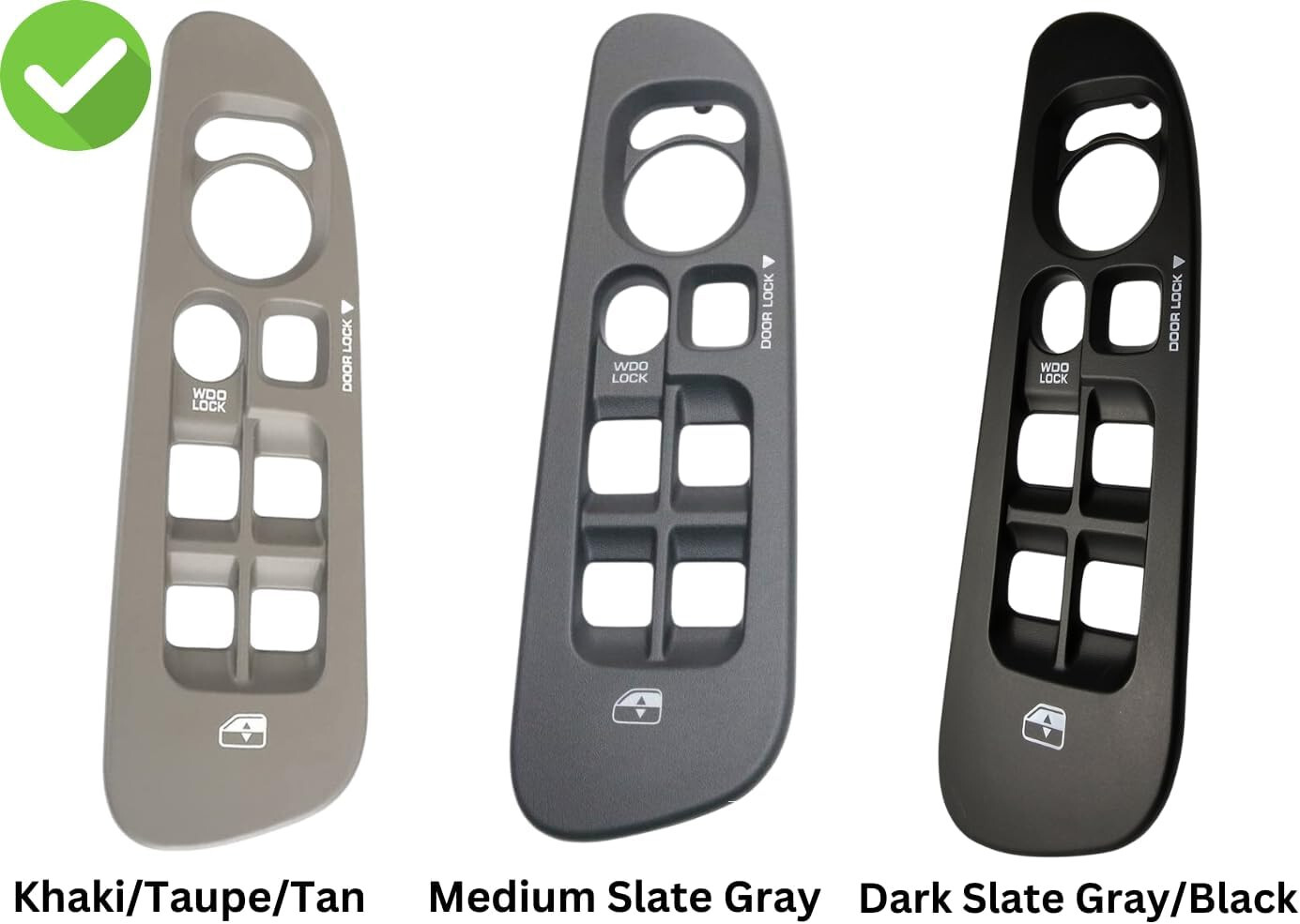 Dodge Ram Window Master Switch Tan Bezel Lock Set 2002-2008
