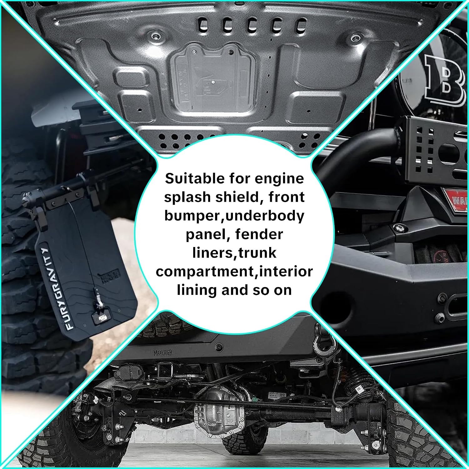 60 Count Nylon Cable Tie Buckles - Essential for Everyday Automotive Needs