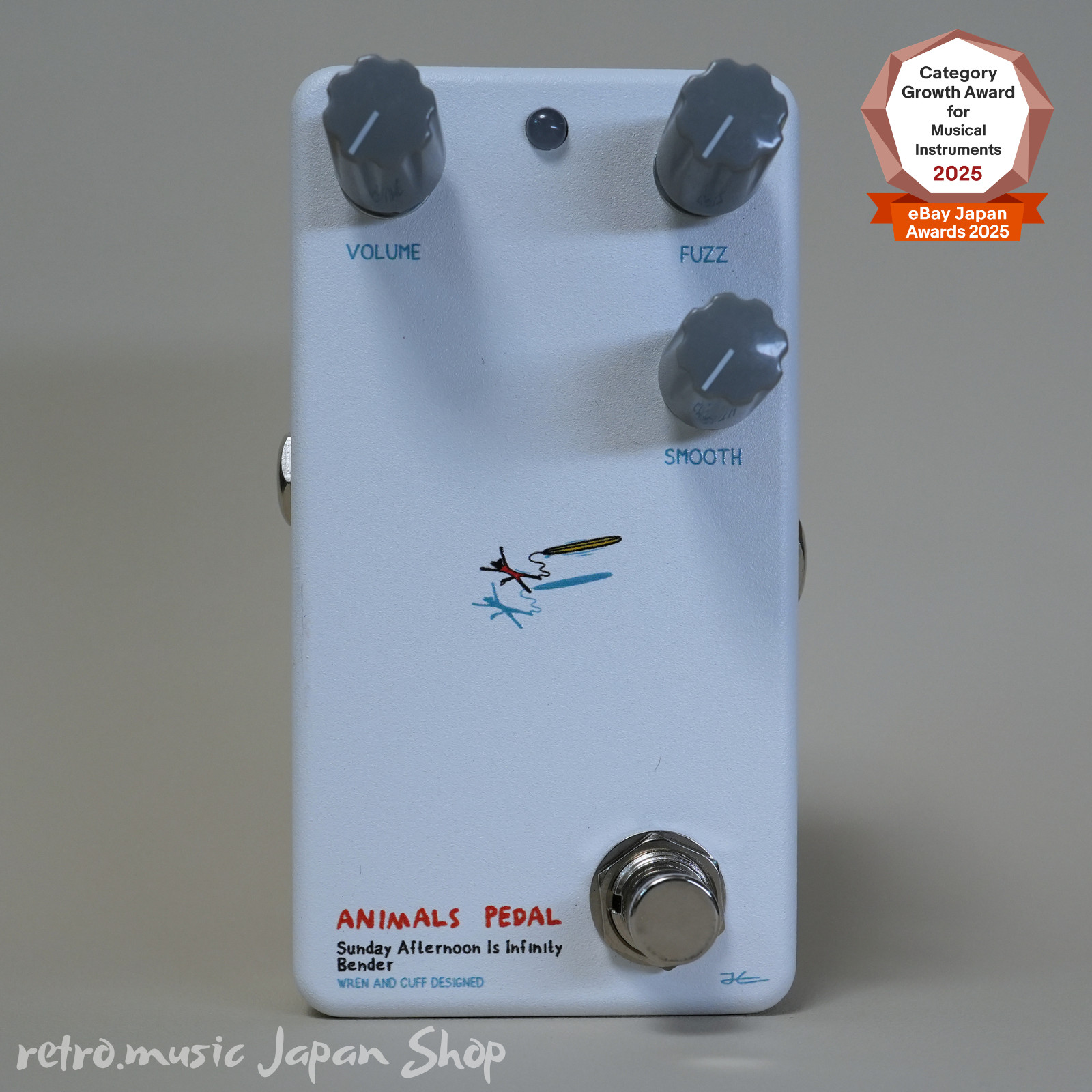 Animals Pedal Sunday Afternoon Is Infinity Bender Fuzz Tone Bender Wren and Cuff