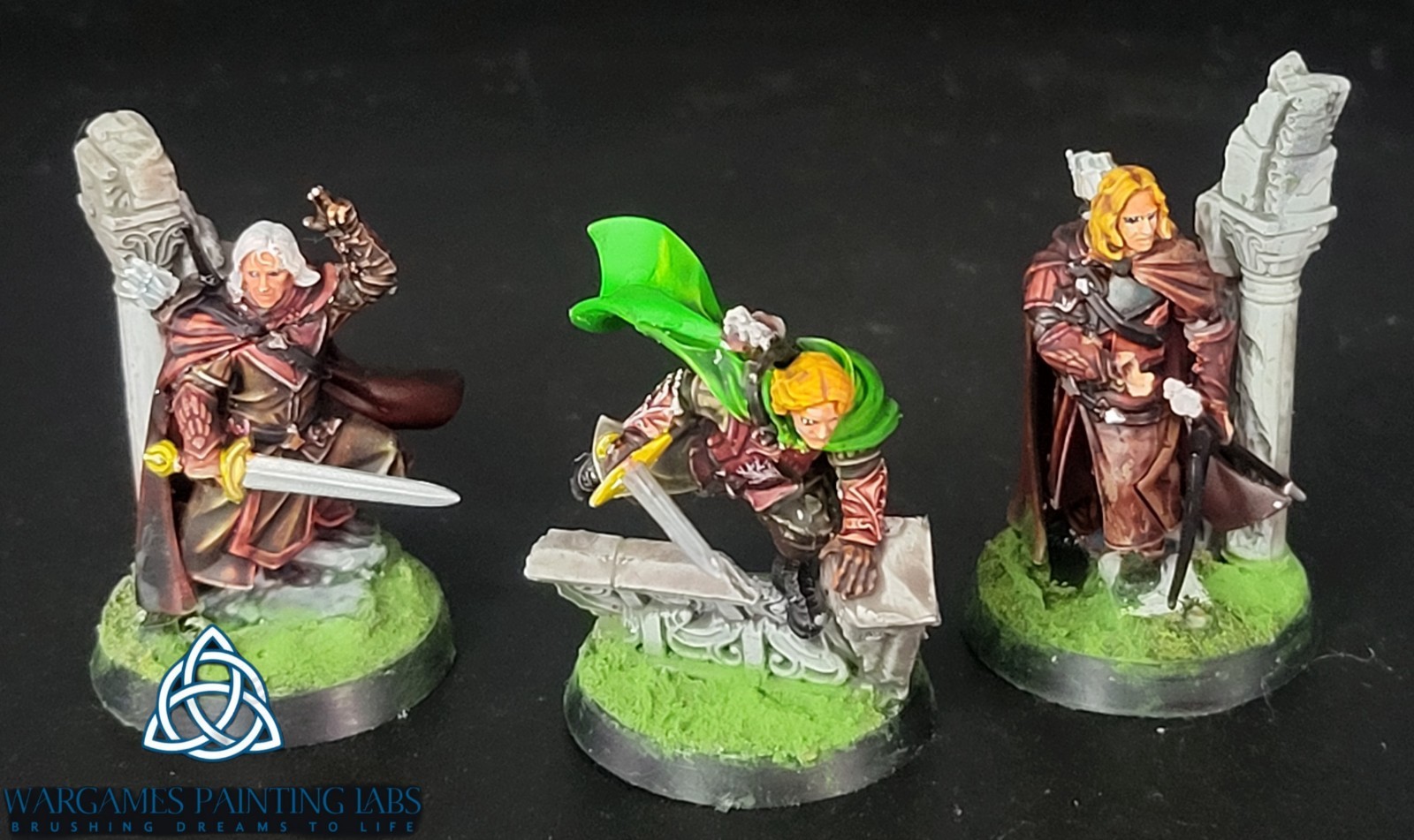 USA Duty Paid Painted Faramir Madril and Damrod Rangers of Ithilien LOTR