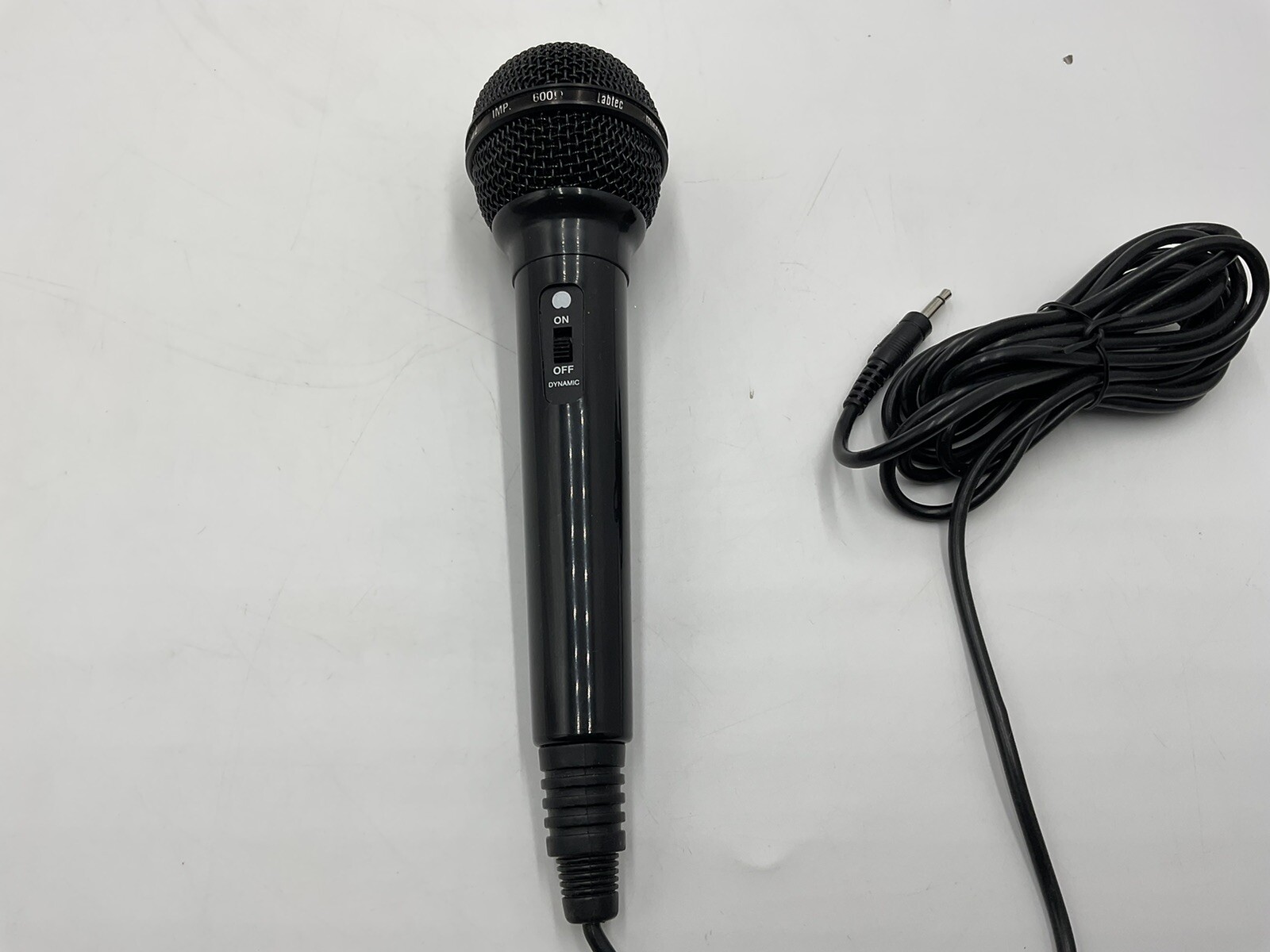 Labtec AM-22 Plastic Microphone Classic with Cable Untested