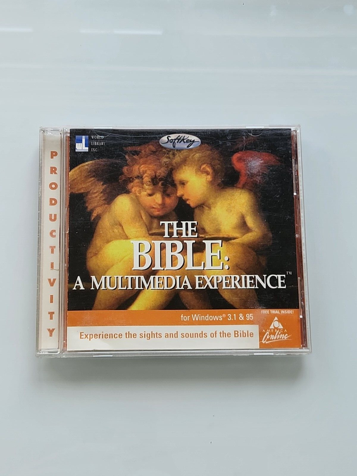 The Bible PC Cd Rom The Bible: A Multimedia Experience Win 3.1 or Higher