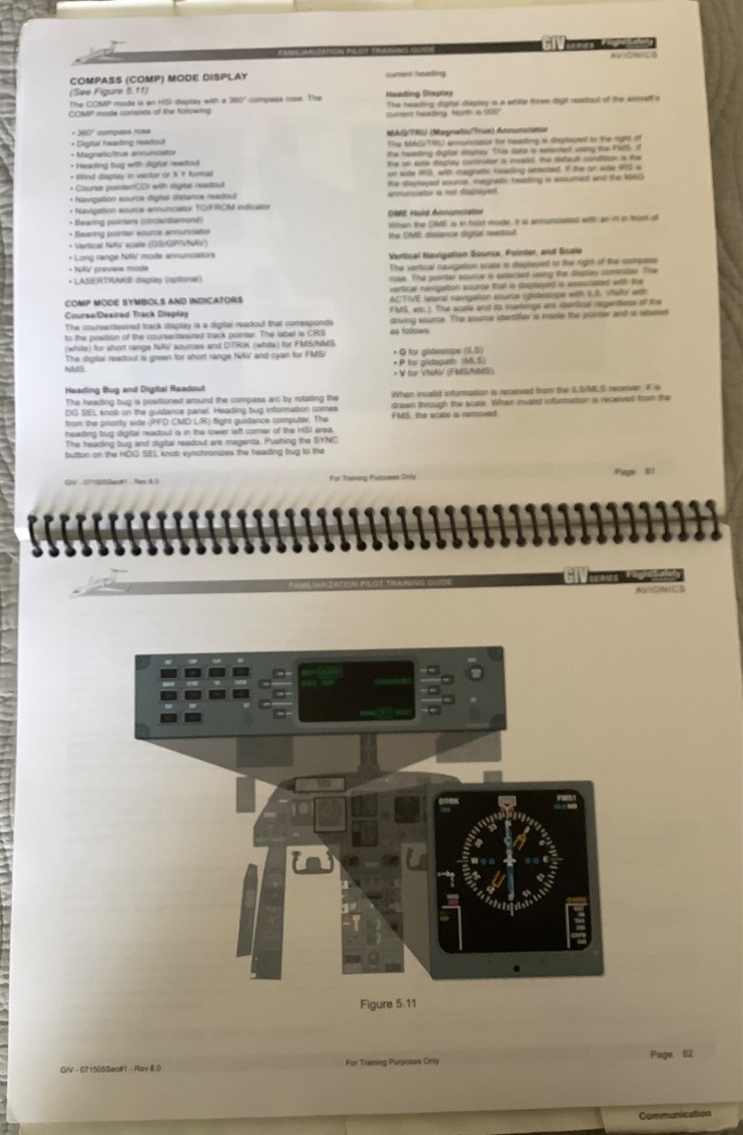 Gulfstream GIV Pilot Client Guide + Training Guide + Cockpit Poster FlightSafety