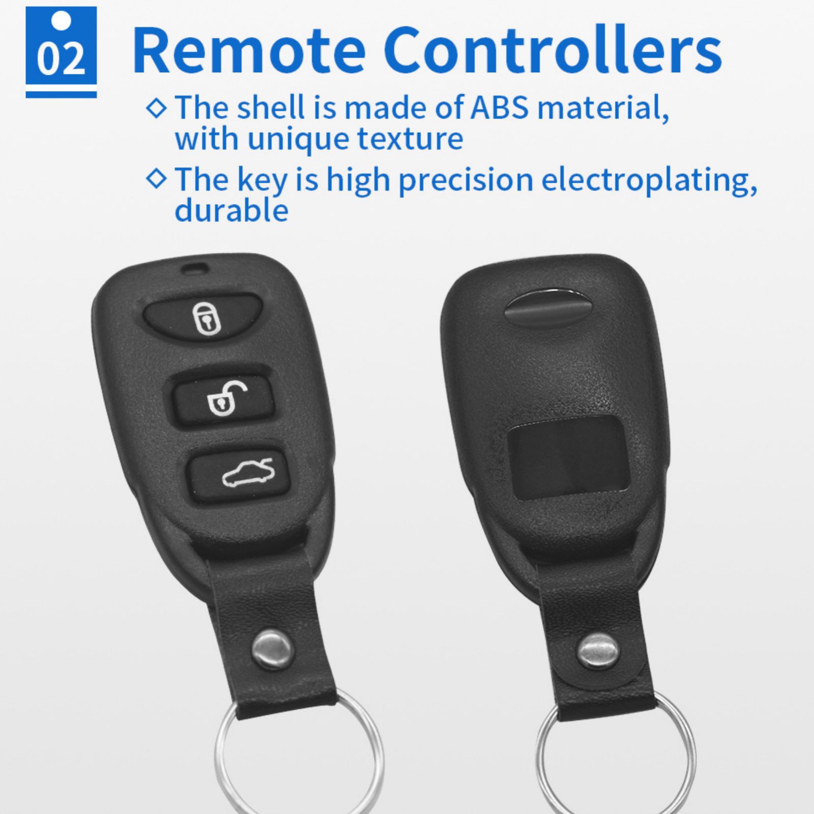 1 Set Universal Car Remote Central Kit Door Lock Locking Keyless Entry System