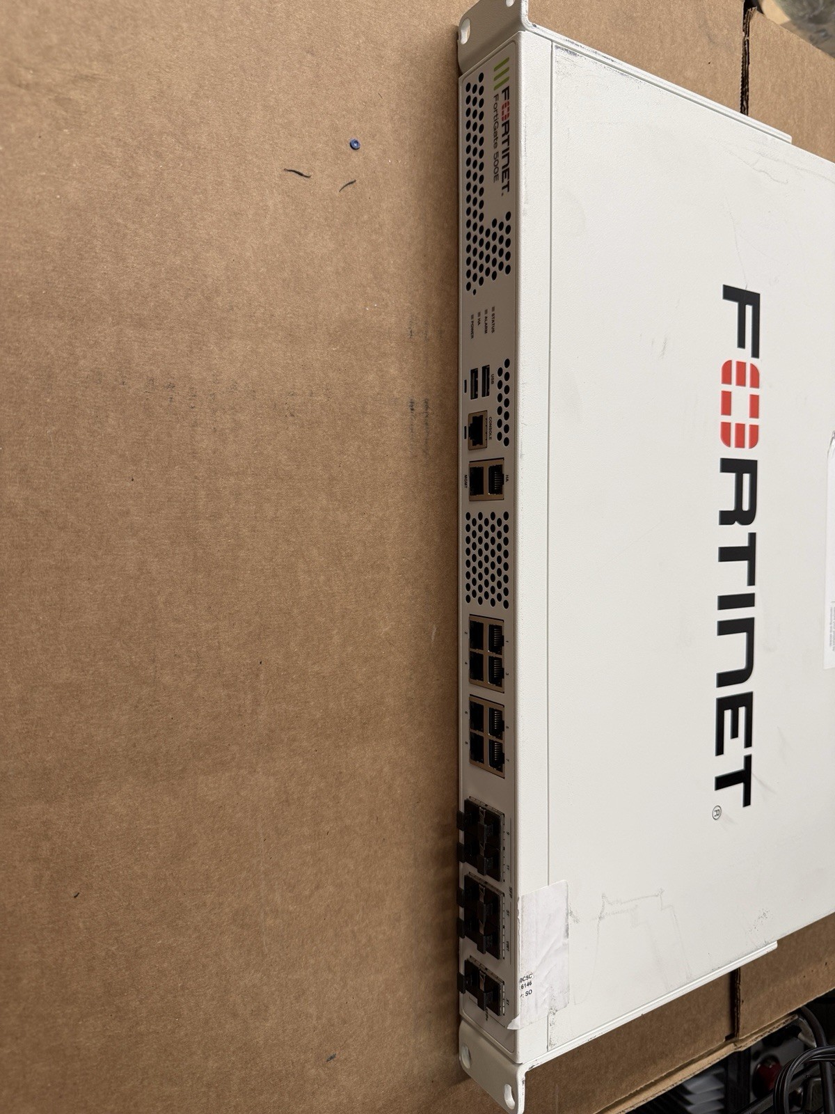 Fortinet FortiGate 500E FG-500E Network Security Firewall with Single AC