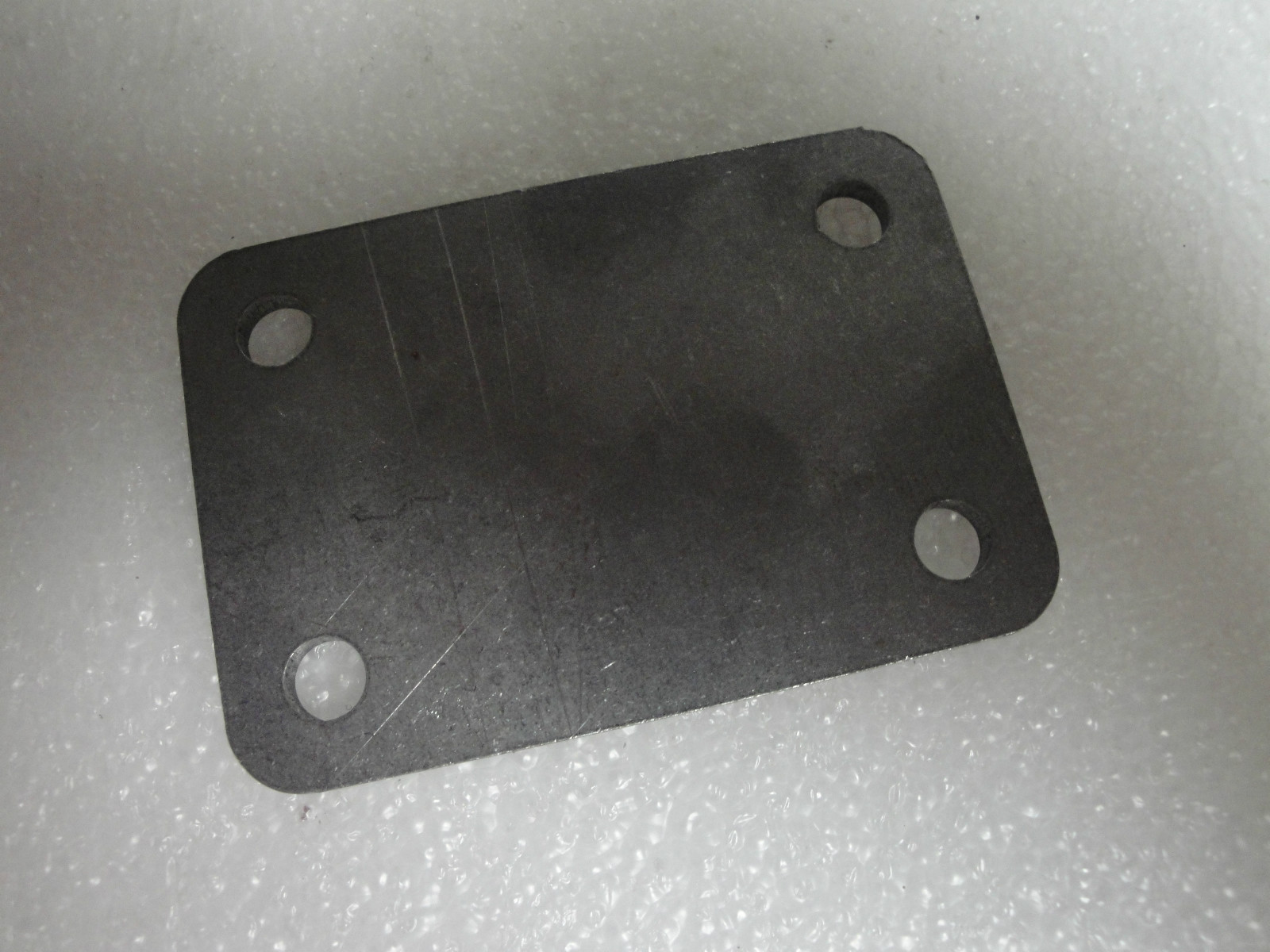 FABRICATOR ROLLCAGE FOOTPLATE, 3"x4" ROLLBAR PLATE, ROCK CRAWLER, HOT ROD, 521A