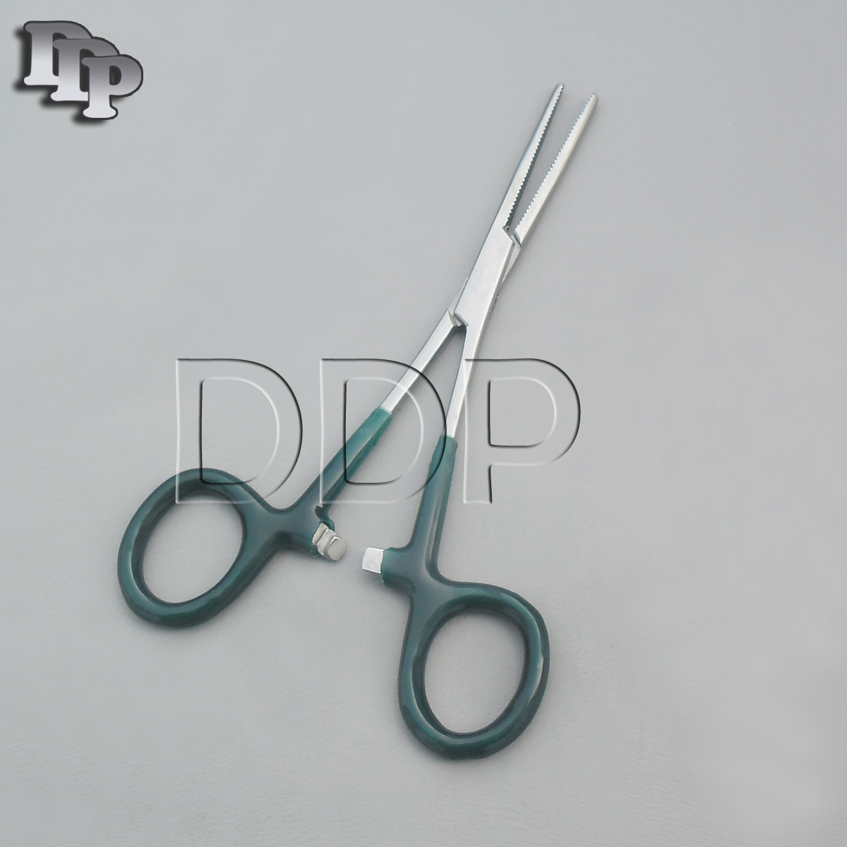 Hemostat Pean Forceps Surgical Instruments, Green Dep Handle 6" Straight