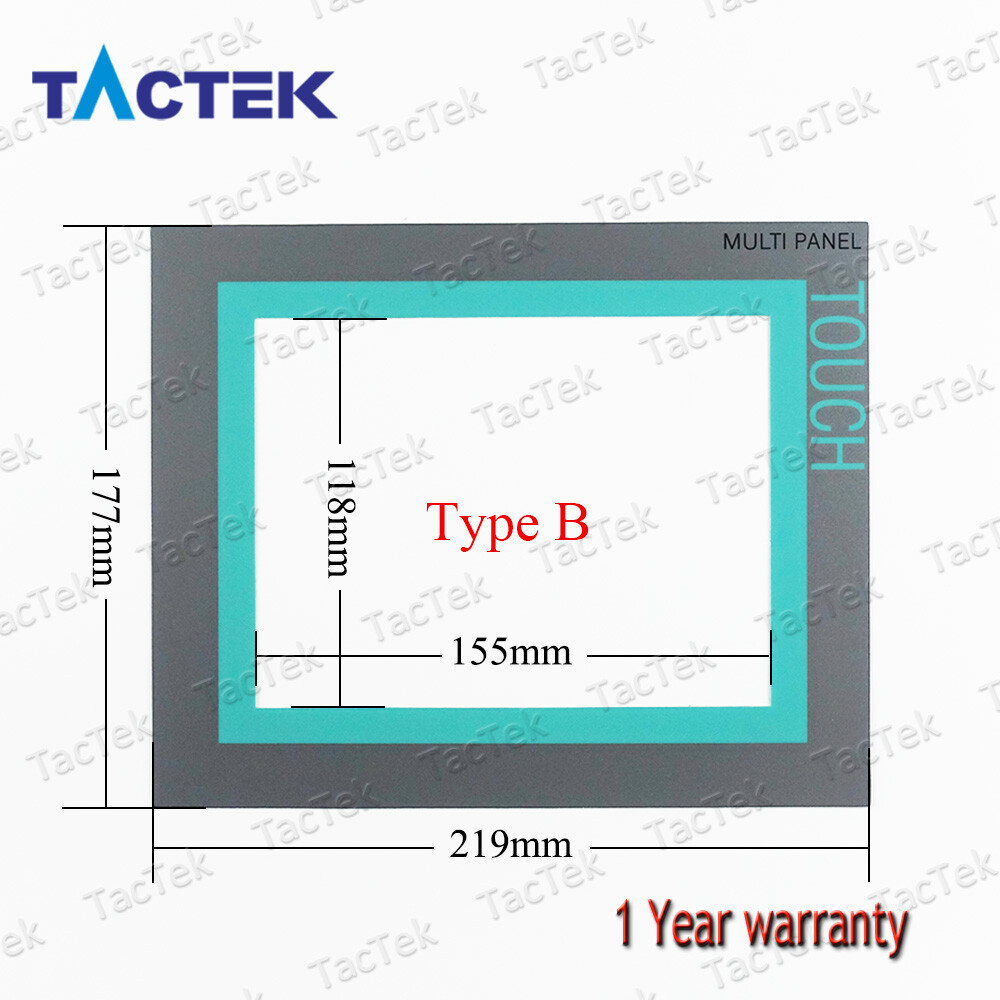 6AV6 643-0CB01-1AX1 Touch Screen Panel for 6AV6643-0CB01-1AX1 MP277 8 + Overlay