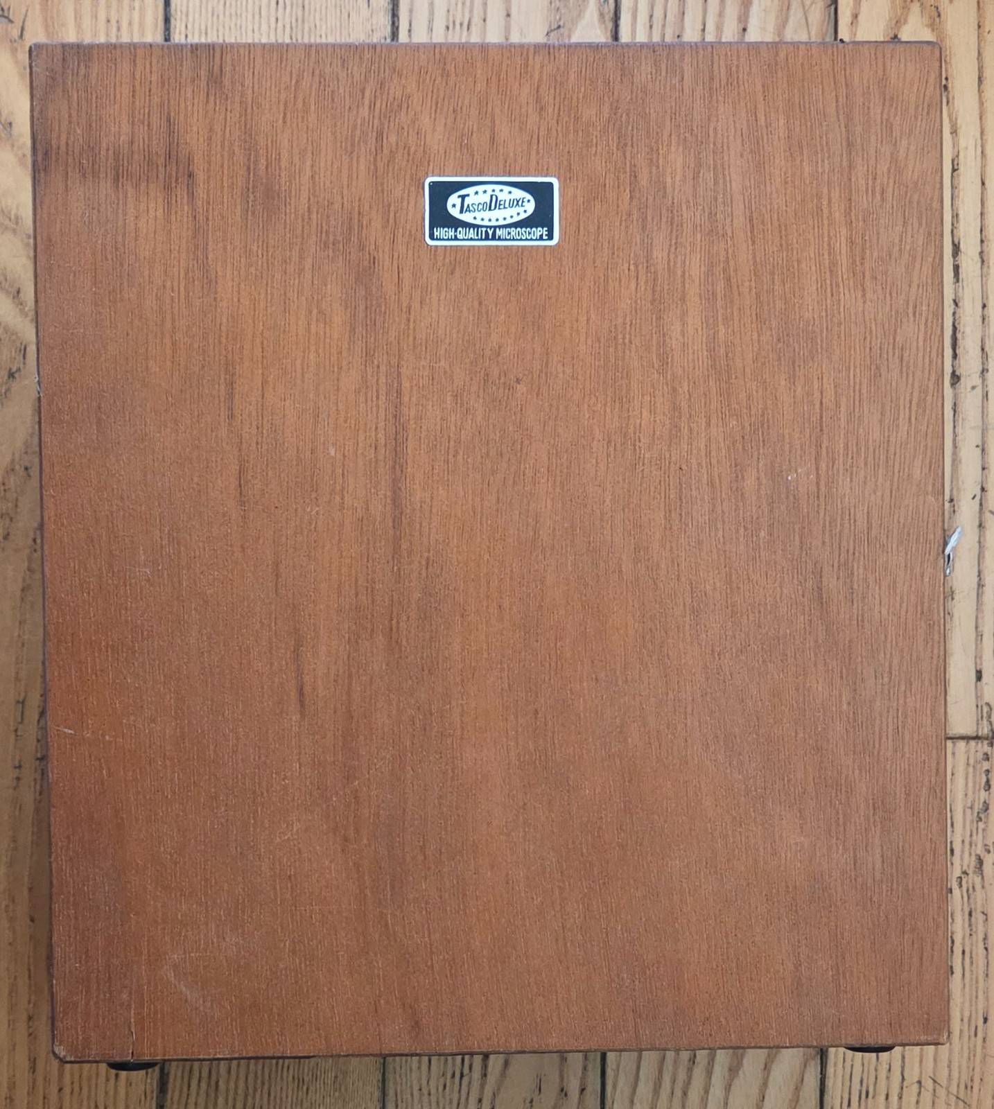 Tasco High Quality Microscope Kit, Unused in Wooden Box, All Original Inserts