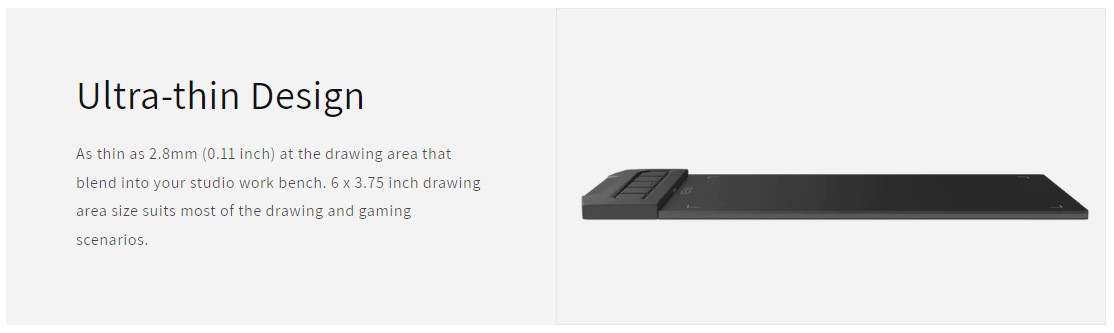 X1-640 Sensitive Graphics Tablet Phone, Computer, Writing Drawing Tablet