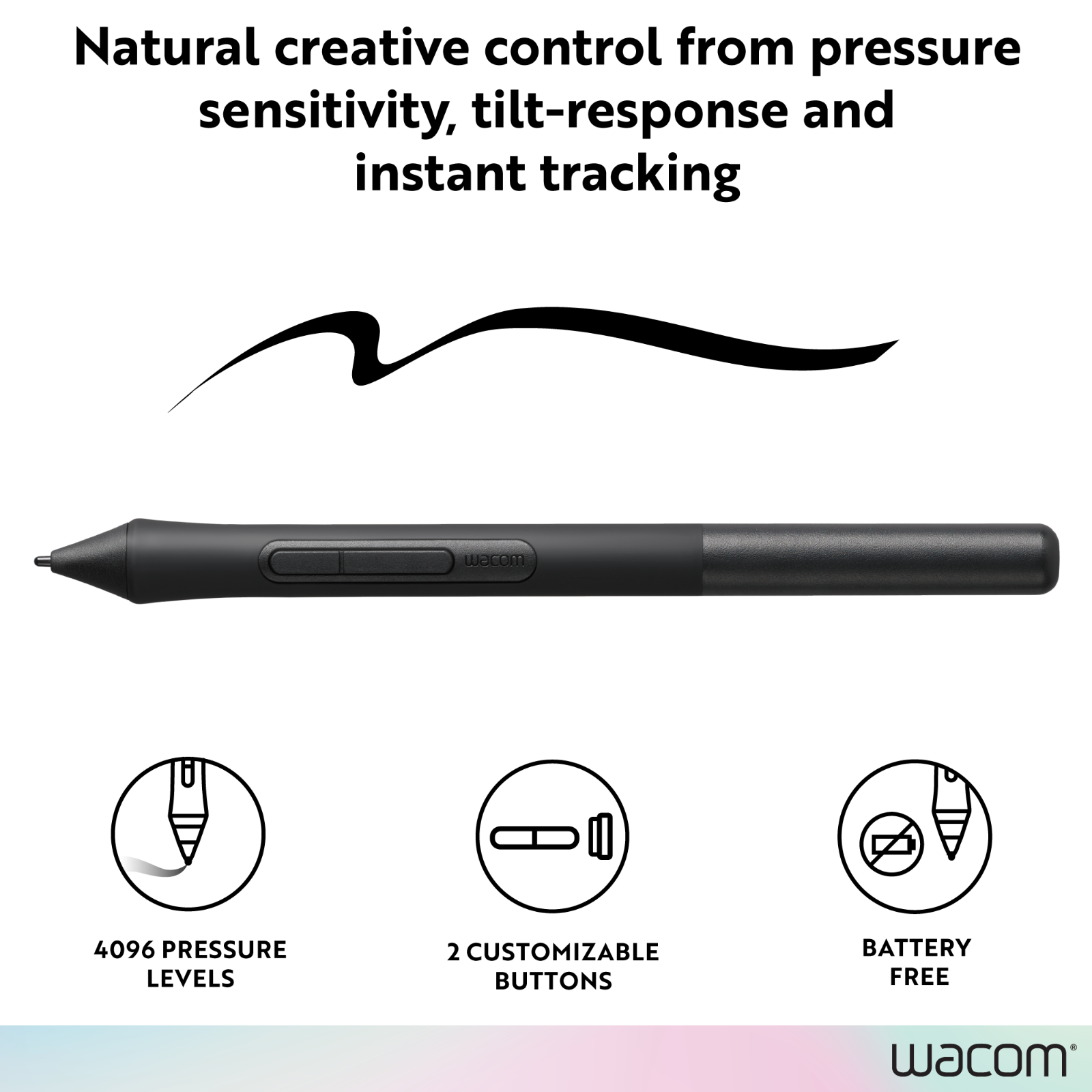 Wacom 4K Pen for Intuos, New