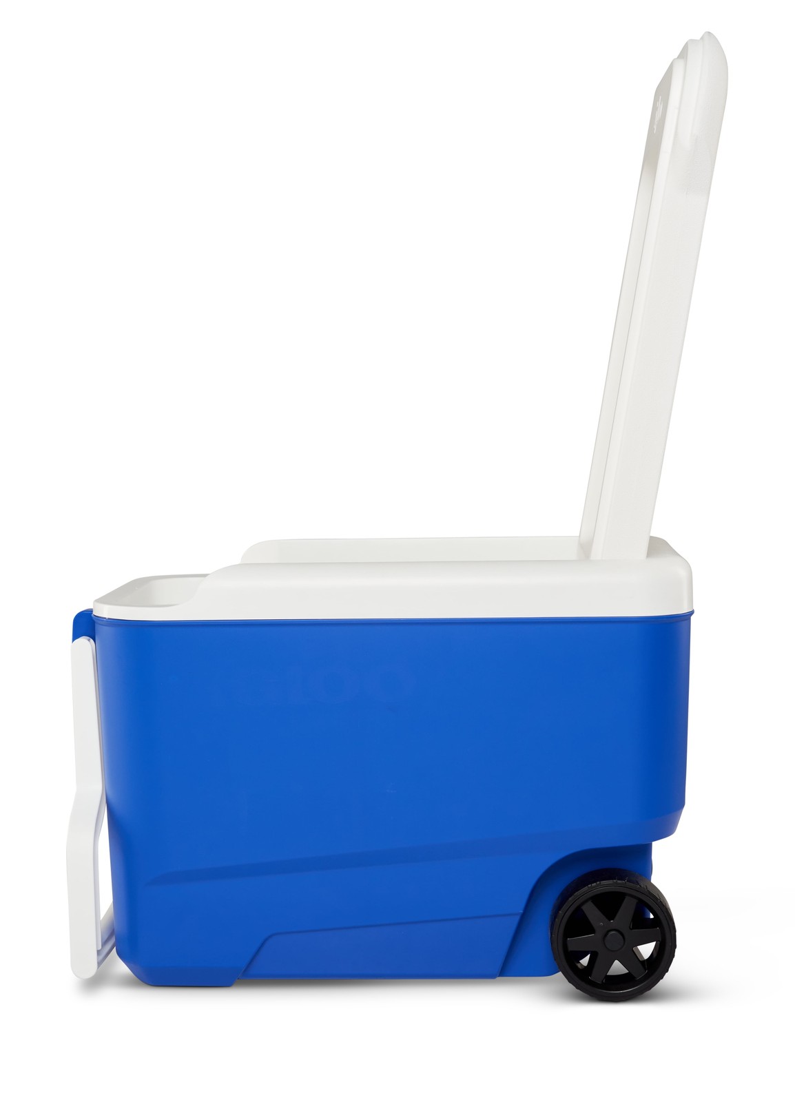 Igloo Wheelie Cool 38 QT Hard Sided Cooler with Wheels, Blue