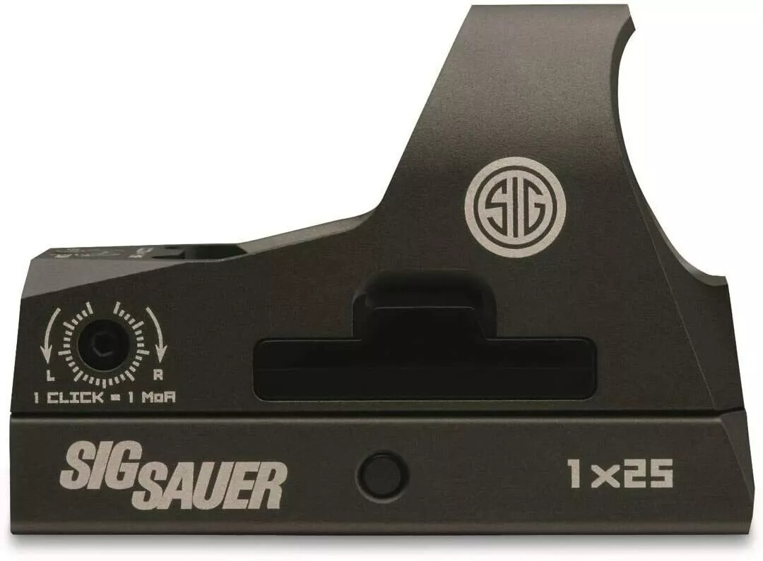Sig Sauer ROMEO3 Red Dot Reflex Sight 1x25mm 3 MOA Graphite copy