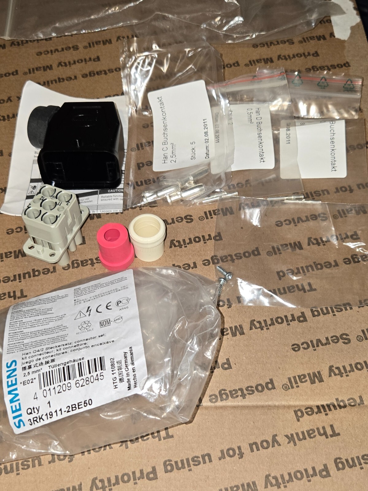 Siemens Plug Connector Set 3RK1911-2BE50 NOB