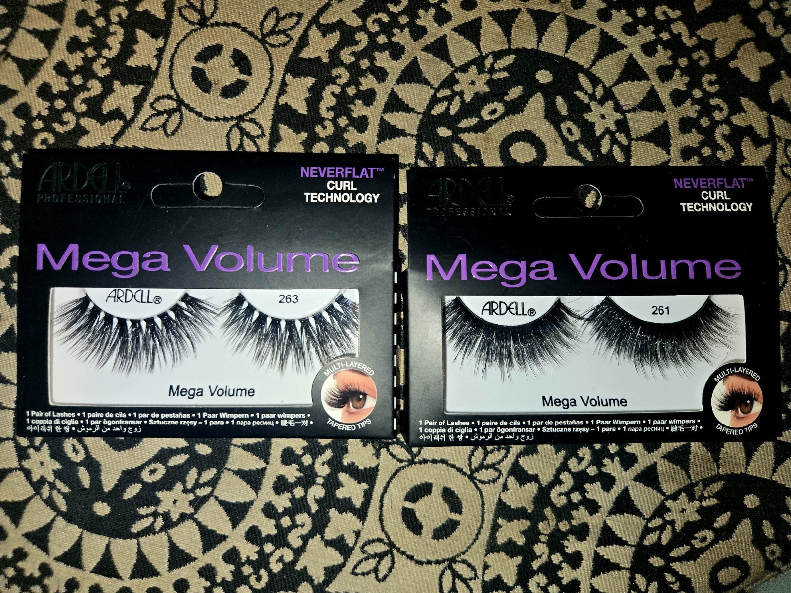 Adrell Mega Volume Lash Set of 2 263 and 261 Brand New Free Shipping