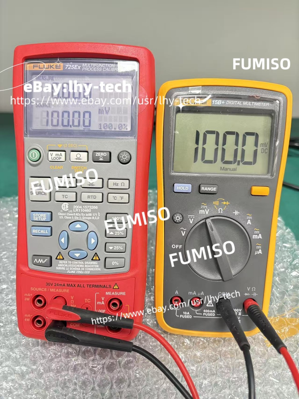 Fluke 725EX Multi-Function Process Calibrator&good working&&Fast delivery stock