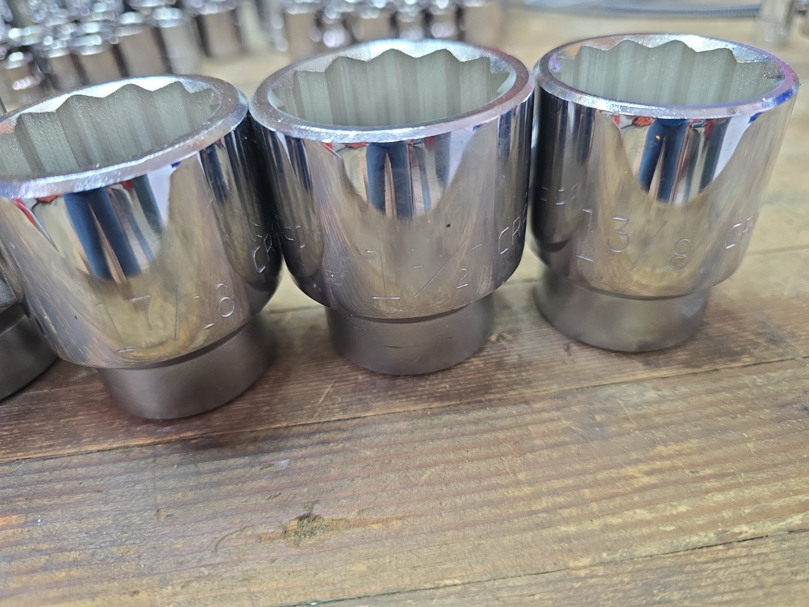 Craftsman 3/4” Drive Socket Set. 1 3/8 To 2 like new never been used.