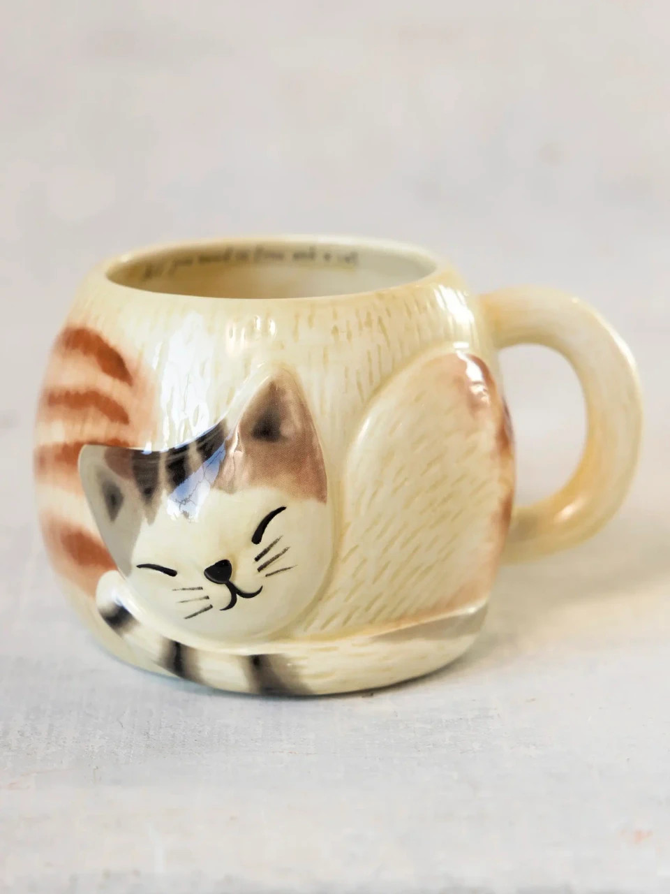 Natural Life All you Need is love Cat Folk Art Mug Novelty Mug