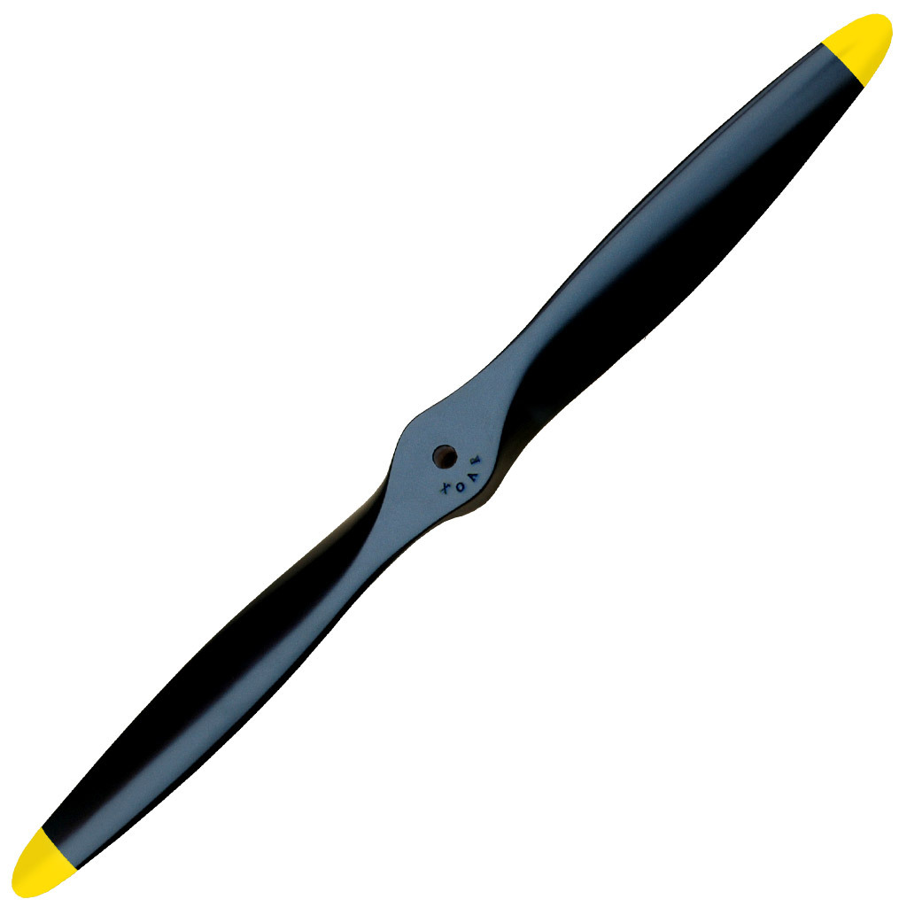 XOAR PJWWII 15x8 RC Model Airplane Propeller 15 Inch Black Wood Warbird Gas Prop
