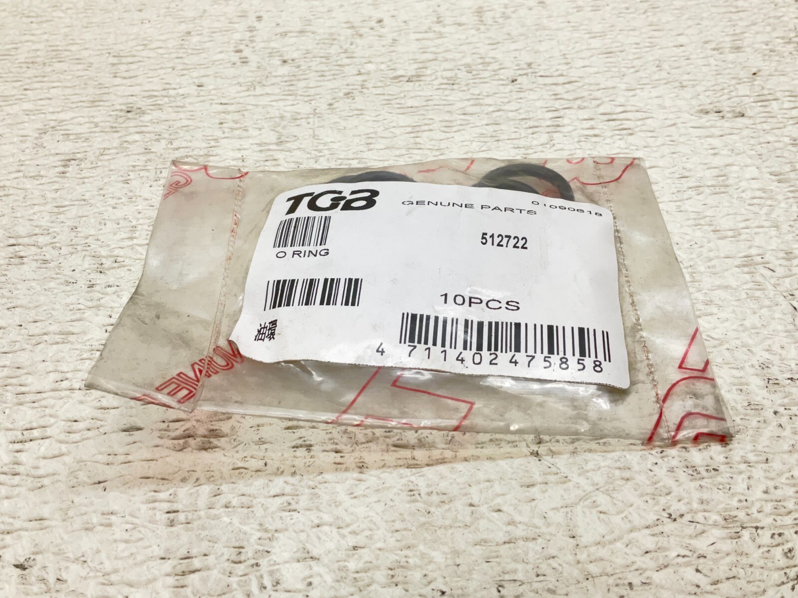 TGB 512722 O-Ring Bag of 10 New (TSC)
