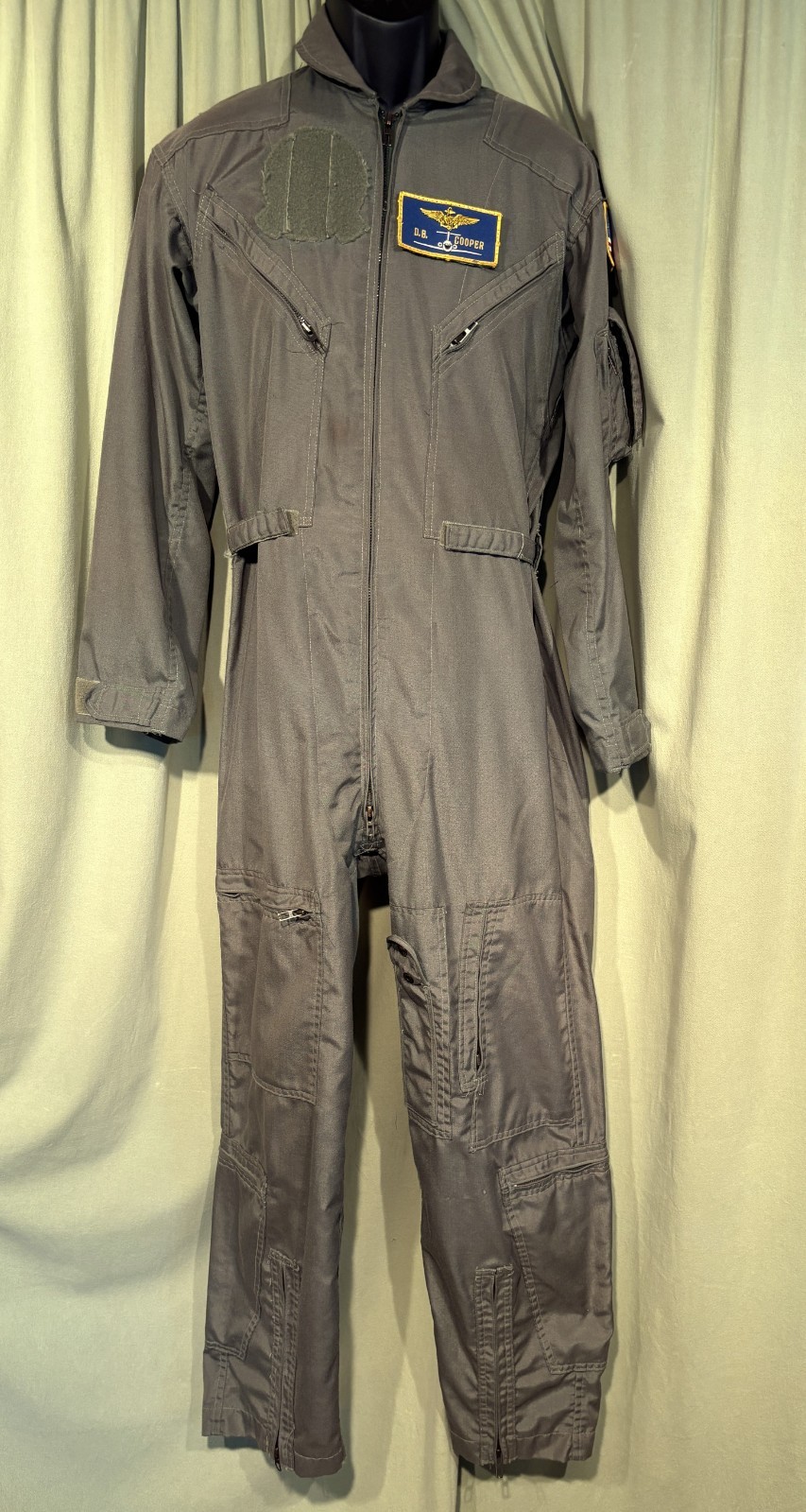 Vintage 80s-90s Men's US Army-Navy Summer Flyers Coveralls Fire Resist 40 R