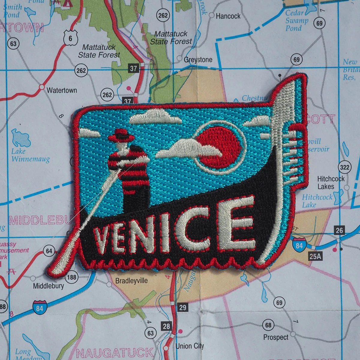 Venice Iron on Travel Patch - Great Souvenir or Gift for travellers