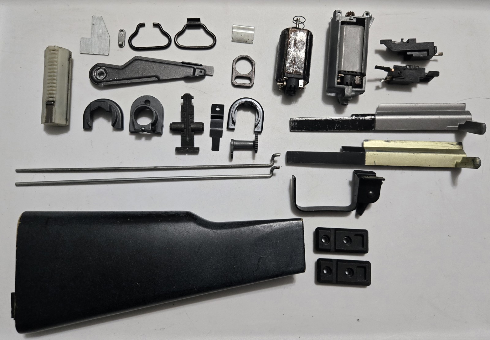 Airsoft Boneyard Repair Parts Lot 1 - Cyma, JG, TM, Etc.